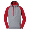 Oxford Grey|True Red